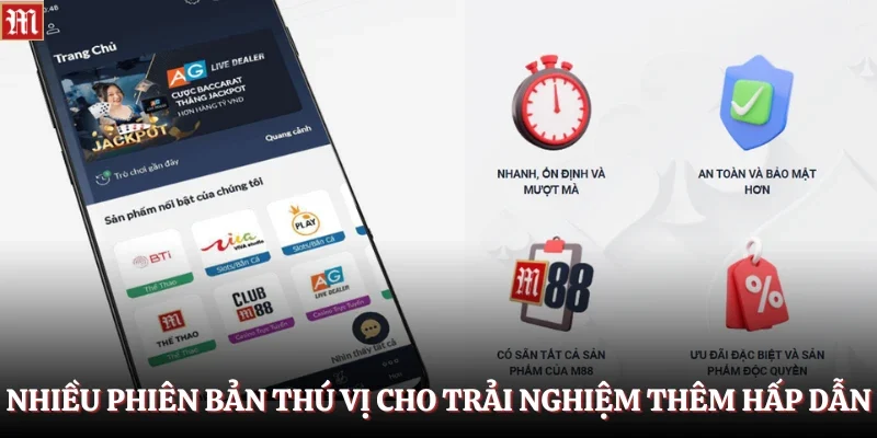 Trang chủ m88 31 M88 mansion Việt với nhiều phiên bản thú vị cho trải nghiệm cá cược thêm phần hấp dẫn