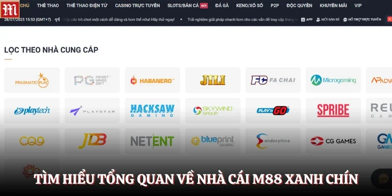 Trang chủ m88 30 Tìm hiểu tổng quan về nhà cái M88 xanh chín